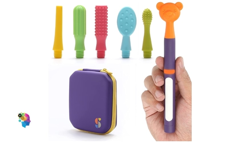 Oral Stimulation kit in a post about the best sensory toys for autism